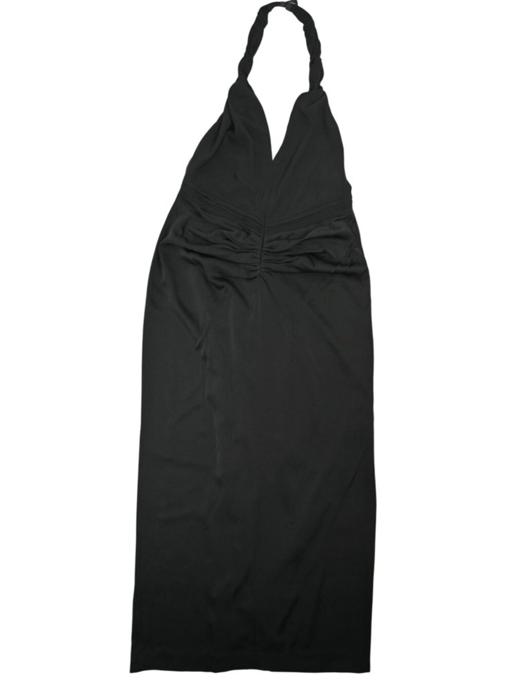 Meshki Vivianne Low Neck Maxi Dress in Black
